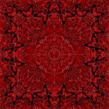 Damien Hirst (English 1965) Laminated Giclee print on aluminum composite, screen printed with glitt