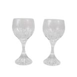 Pair of Baccarat Massena Crystal Wine Glasses