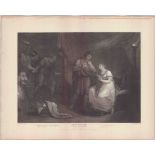 Angelica Kauffman Engraving Troilus & Cressida Boydell Gallery 1795