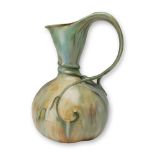 Leon Kann for Manufacture Nationale de Sevres Art Nouveau Porcelain Pitcher