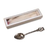German .800 Silver Berlin Souvenir Spoon