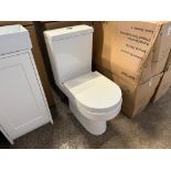 MONTEGO TOILET COMPLETE WITH PAN, CISTERN AND TOILET SEAT (IN BOX)