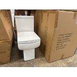 DAISY LOU TOILET COMPLETE WITH PAN, CISTERN AND TOILET SEAT (IN BOX)
