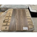 15X BOXES GRESART WOOD EFFECT TILES 15CM X 75CM OAK BROWN 1.13SQM PER BOX