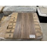 15X BOXES GRESART WOOD EFFECT TILES 15CM X 75CM OAK BROWN 1.13SQM PER BOX