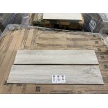 15X BOXES GRESART WOOD EFFECT TILES 15CM X 75CM OAK TORTORA 1.13SQM PER BOX