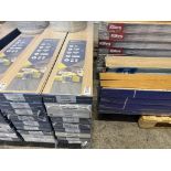 9X BOXES TEGOLA 8MM THICK LAMINATE FLOORING SOFT OAK NATURE 2.694SQM PER BOX