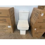 DAISY LOU TOILET COMPLETE WITH PAN, CISTERN AND TOILET SEAT (OUT OF BOX)