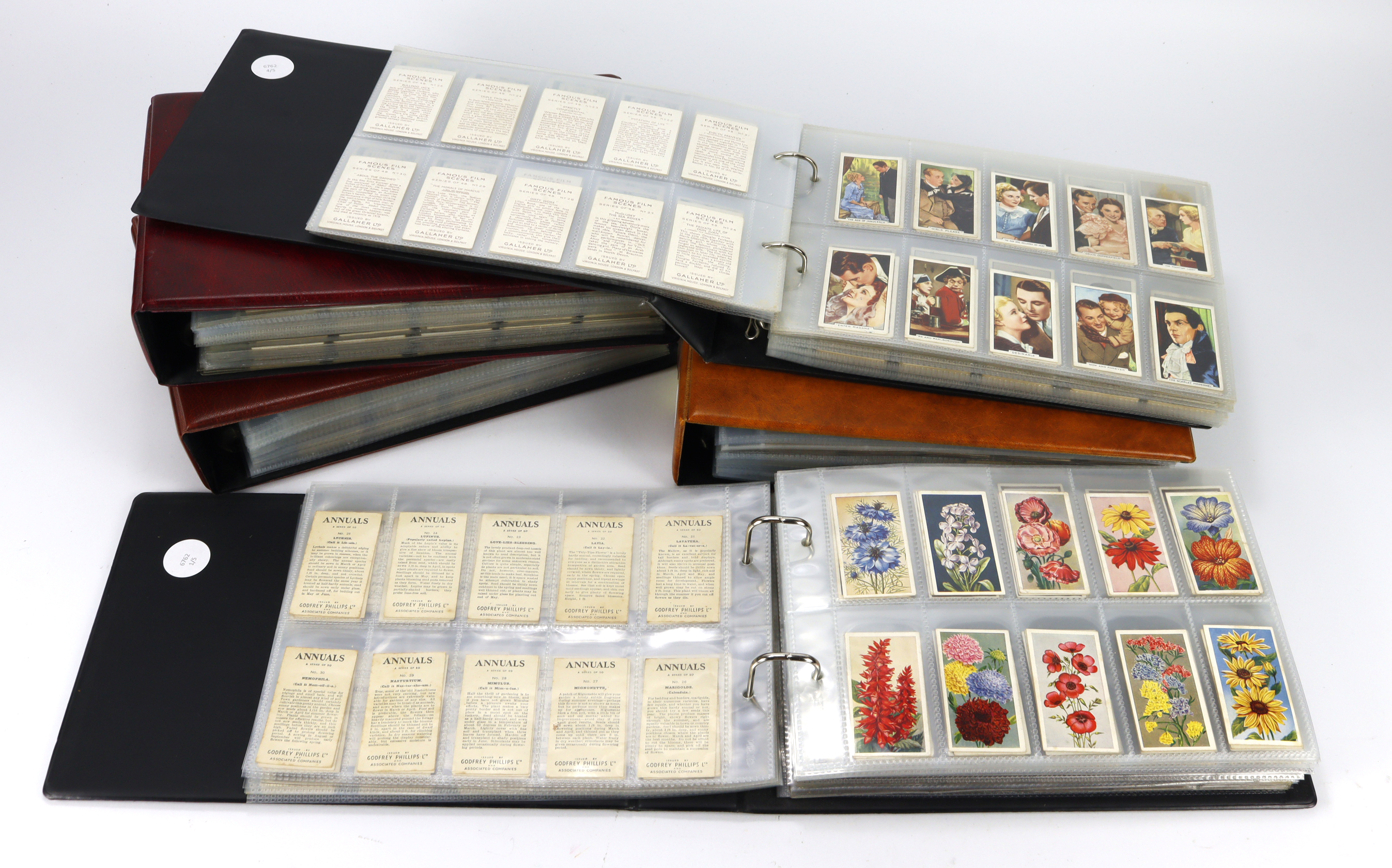 Collection of approx 67 complete sets from Phillips & Gallaher ...