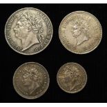 Maundy Set 1822, S.3816, toned EF-GEF.