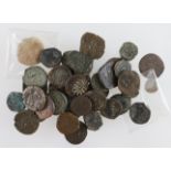 India / Afghanistan / Iran mostly copper coins of the North West Frontier (36 plus a couple of