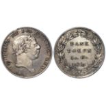 Eighteenpence Bank Token 1815, S.3772, patchy toned EF, trace ex-mount(?) 11 o'clock.