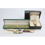 Gucci, assortment of six wristwatches, various models, two with boxes, untested, AF