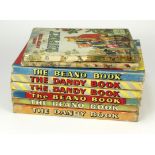 Beano & Dandy interest. A collection of eight 1950s childrens annuals, comprising Beano, Dandy &