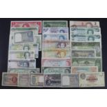 British Commonwealth (28), a group of George V, George VI and Queen Elizabeth II notes, Australia
