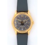 Patek Philippe Annual Calendar, 18ct yellow gold, ref. 5146J-010, purchased 2009. The slate dial