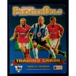 Trade cards, Football, Merlin Premier Gold Trading Cards 1996-97 in original Collectors binder,