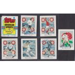 Trade cards/autographs, Topps, Atlanticard, Anglo American Sports 1992 each one with original