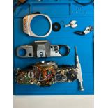 A Canon AE-1 35mm SLR Camera