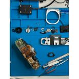 A Canon AE 1 PROGRAM film camera with 35-70 MM F3.5-4,5 / FULLY SERVICED s/n 4094172