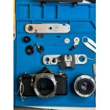 A Pentax me super 50mm f2 lens 35mm SLR camera