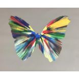 Damien HIRST (Né en 1965) « Butterfly ».