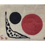 Alexander CALDER (1898-1976), d’Après. Tapisserie « Lune » 1974-1975.