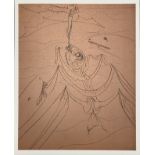 Salvador DALI (1904-1989)- The Struggle (Brown), 1974