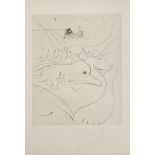 Salvador DALI (1904-1989)- The Old Man and the Sea - Dolphins, 1974