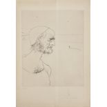 Salvador DALI (1904-1989) - The Old Man and the Sea - Portrait, 1974