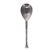 Guild of Handicraft Sterling Silver Seal Top Rat Tail Spoon, 38g