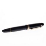 Montblanc - Meisterstuck No.149 Black Fountain Pen, 18ct Gold Nib, Boxed