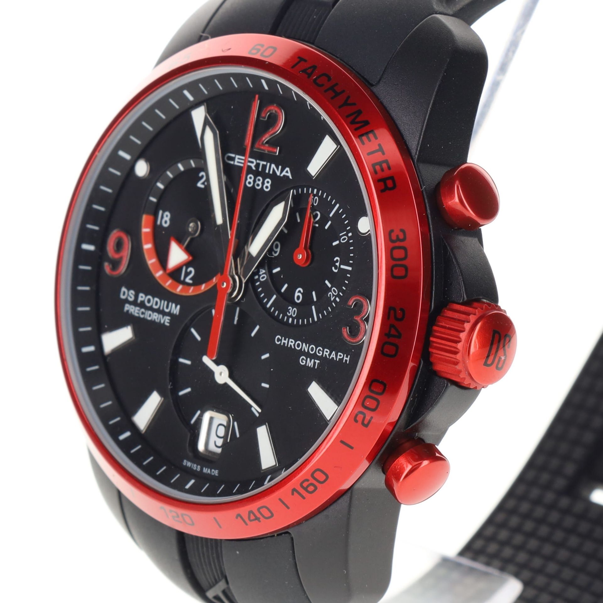 Certina - DS Podium Chronograph GMT Quartz Watch, ref. C001639A - Image 5 of 11