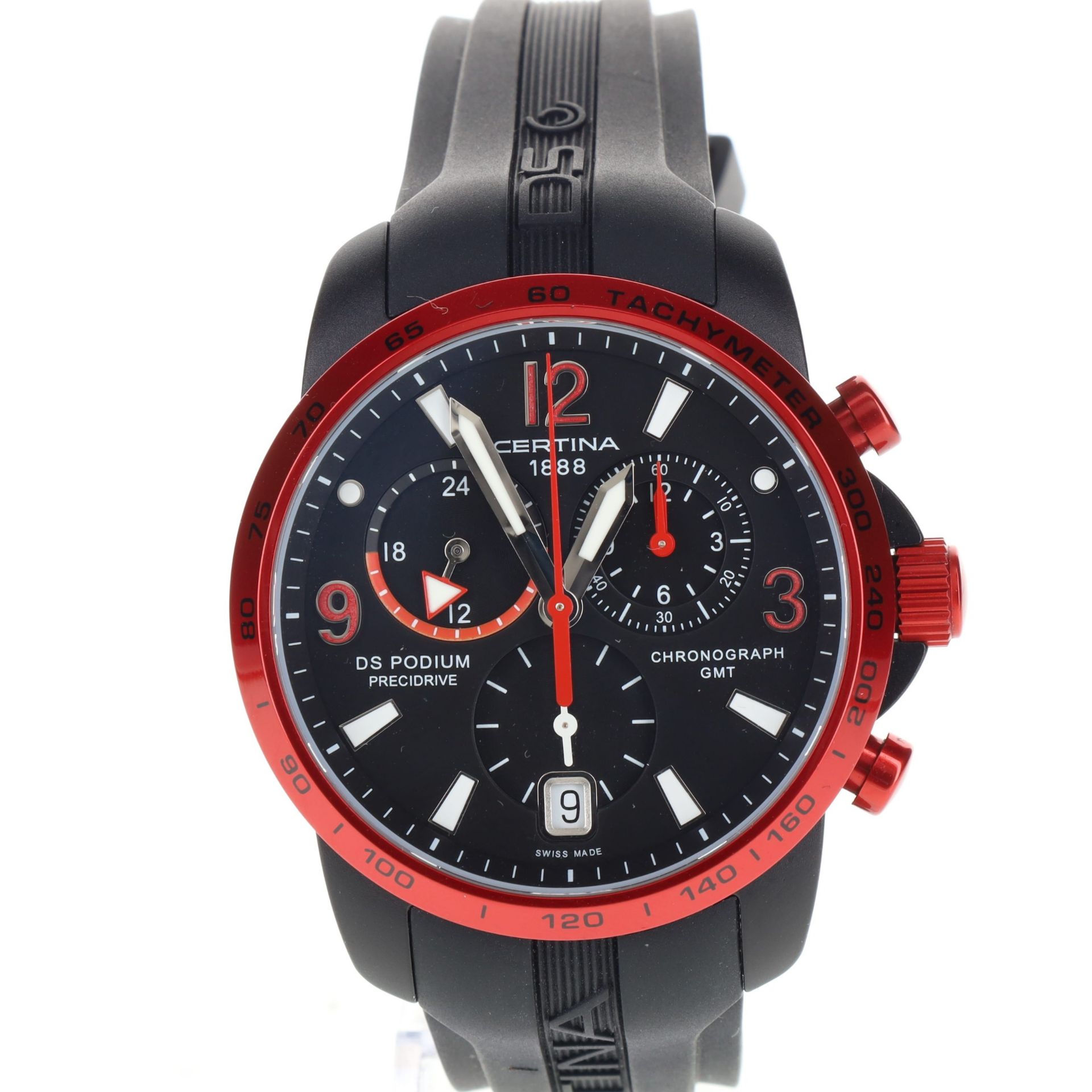 Certina - DS Podium Chronograph GMT Quartz Watch, ref. C001639A - Image 4 of 11