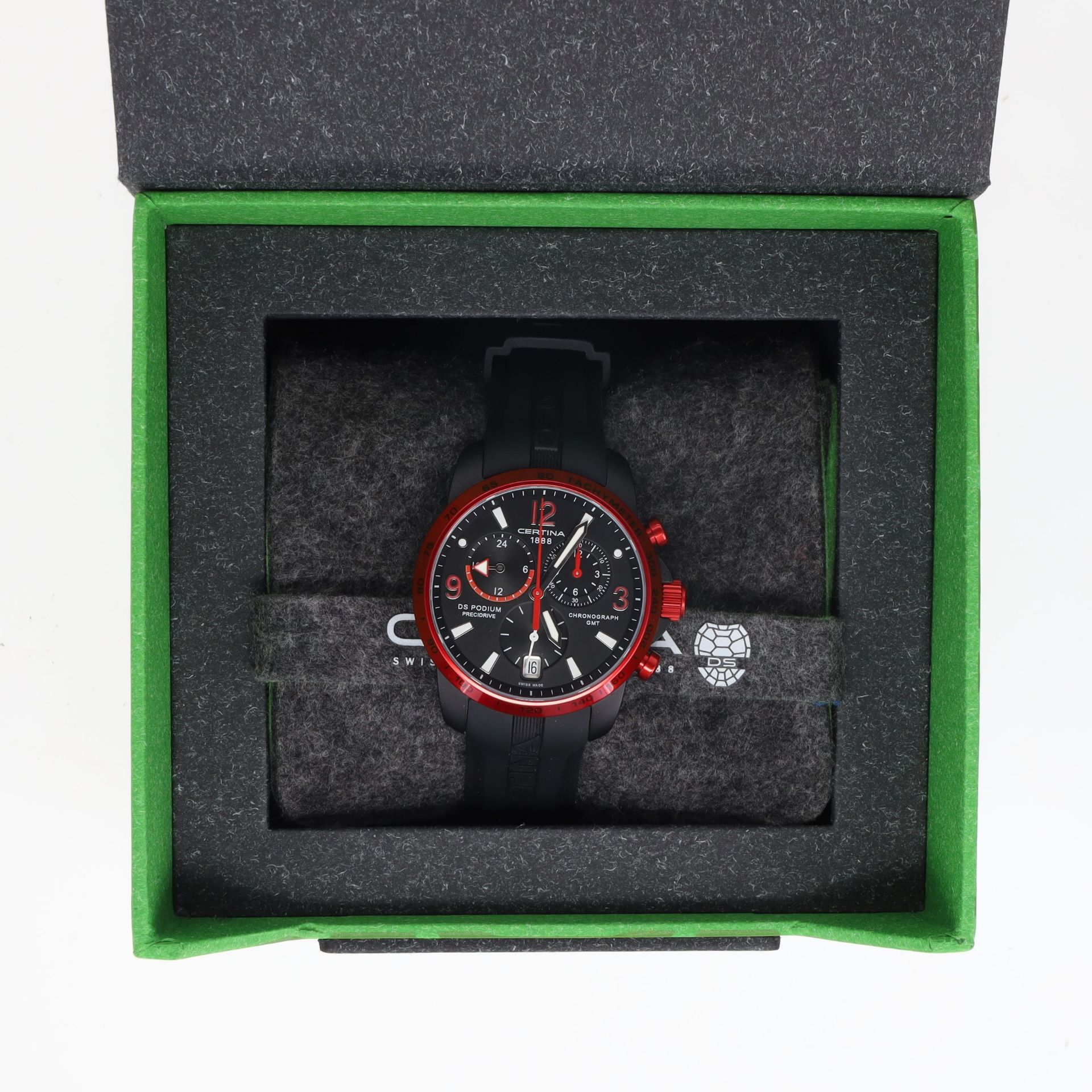 Certina - DS Podium Chronograph GMT Quartz Watch, ref. C001639A - Image 7 of 11