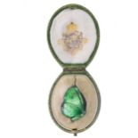 Antique Arts & Crafts Child by Child Silver Butterfly Pendant, 7g