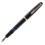 Montblanc - Monte Rosa Black Fountain Pen, 14ct Gold Nib