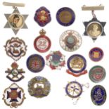 Mixed Military Pin Badges Collection including SWB, Soldier Picture, Cornwall L.I