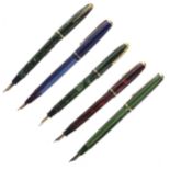 Conway Stewart - Fountain Pen Collection, 14ct Gold Nibs