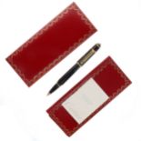 Cartier - Diablo Black & Gold Plated Rollerball Pen