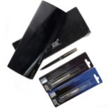 Montblanc - Classic Black & Gold Plated Ballpoint Pen