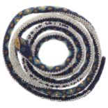 WW1 Turkish Prisoner of War Beadwork Snake