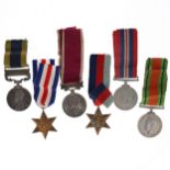 WW2 France & Germany Star - GV IGS & GVI Army LSGC Medal Group awarded to 468428 Cpl C Sgt G. Perry