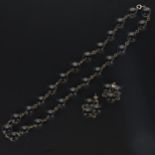 Pool of Light Necklace and Earrings Set