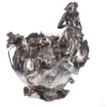 Art Nouveau Mermaid Jardinière or Wine Cooler, Attributed to WMF jardinière