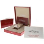S.T. Dupont - Silver Plated Pocket Lighter, Boxed