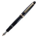 Montblanc - Meisterstuck Black Fountain Pen, 14ct Gold Nib