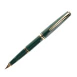 Montblanc - Generation Green and Gold Plated Fountain Pen, 14ct Gold Nib