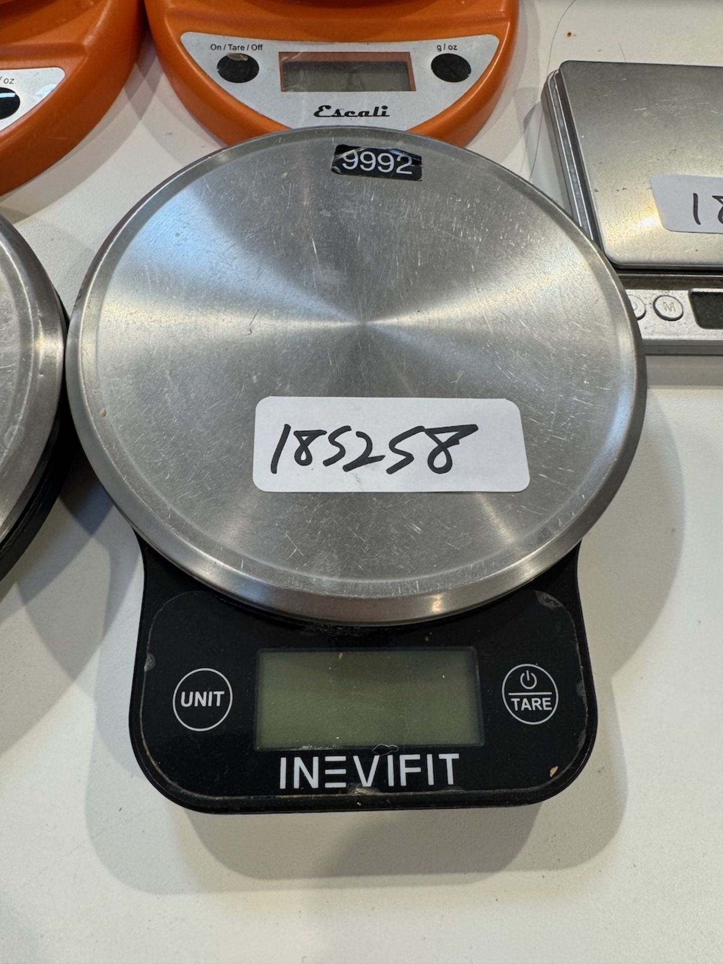 Xcell Lab Scale Lab scales, consisting of four Inevit scales, one Avaweigh scale, two ...