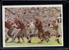 SAN FRANCISCO 49ERS 1966 PHILADELPHIA ACTION CARD